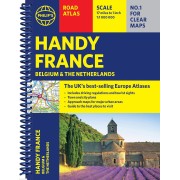 Handy Road Atlas France Belgium Netherlands